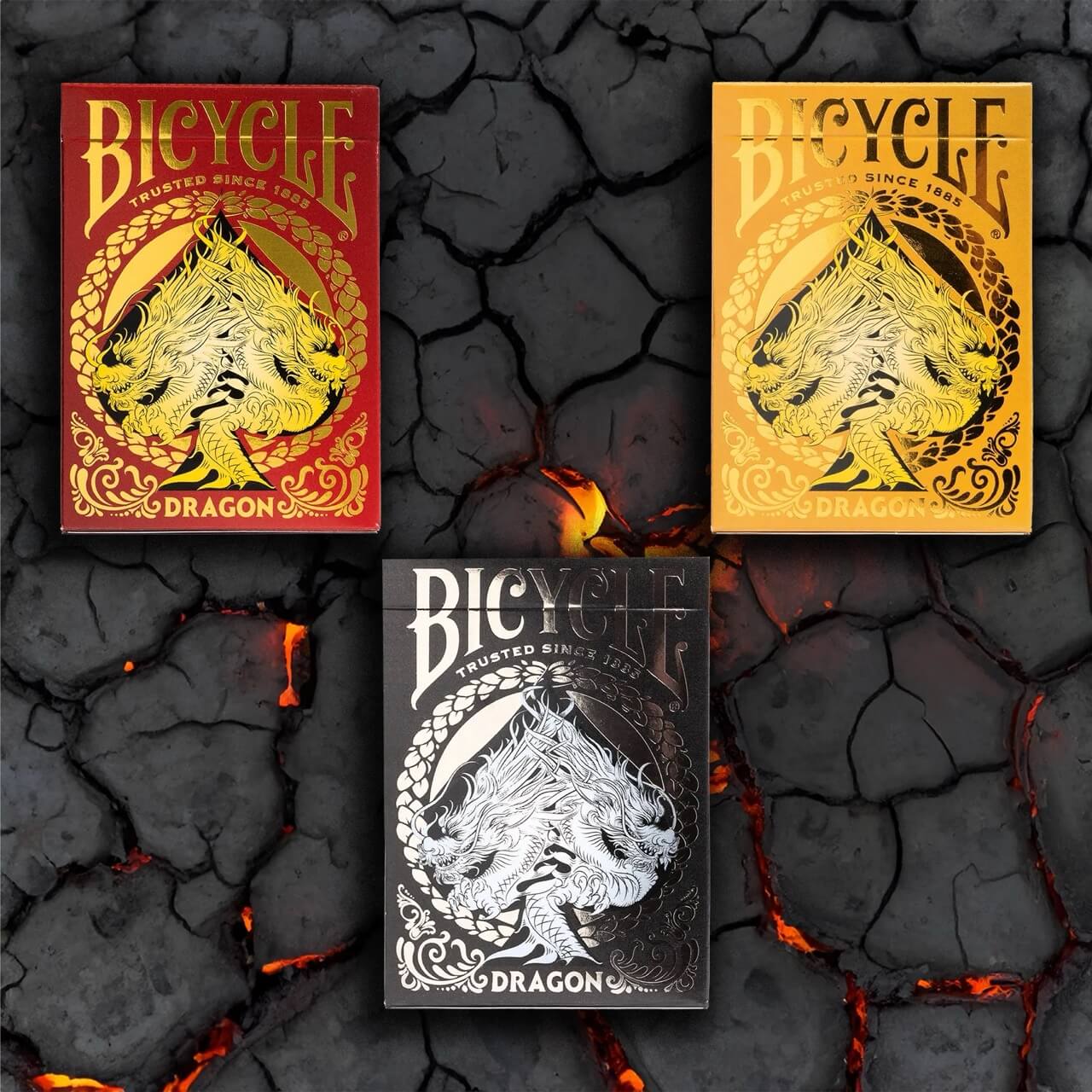 Bicycle - Dragon Back Gold - La Servente Magic Shop Bicycle - Dragon Back Gold - La Servente Magic Shop