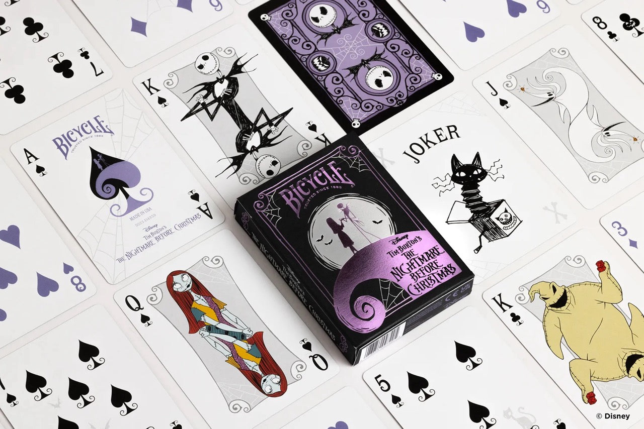 Bicycle Nightmare Before Christmas Playing Cards