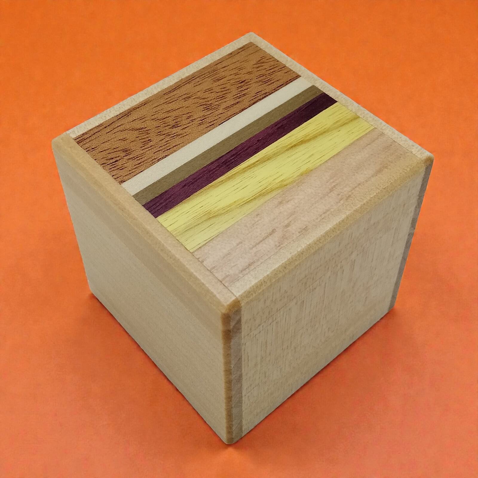 12 Steps Cube Puzzle Box