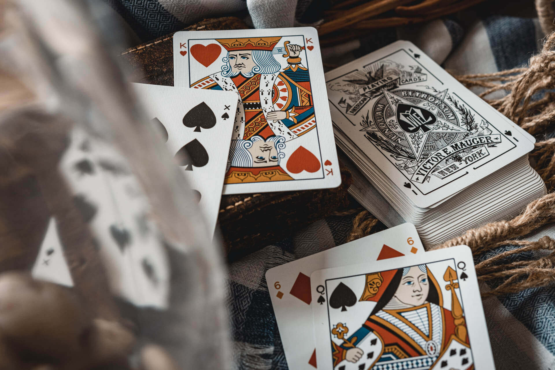 1876 Mauger Centennial Playing Cards