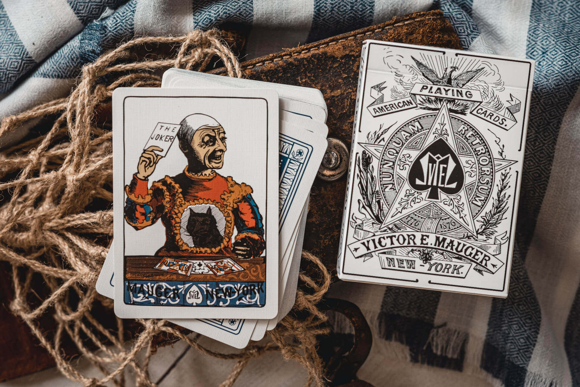 1876 Mauger Centennial Playing Cards