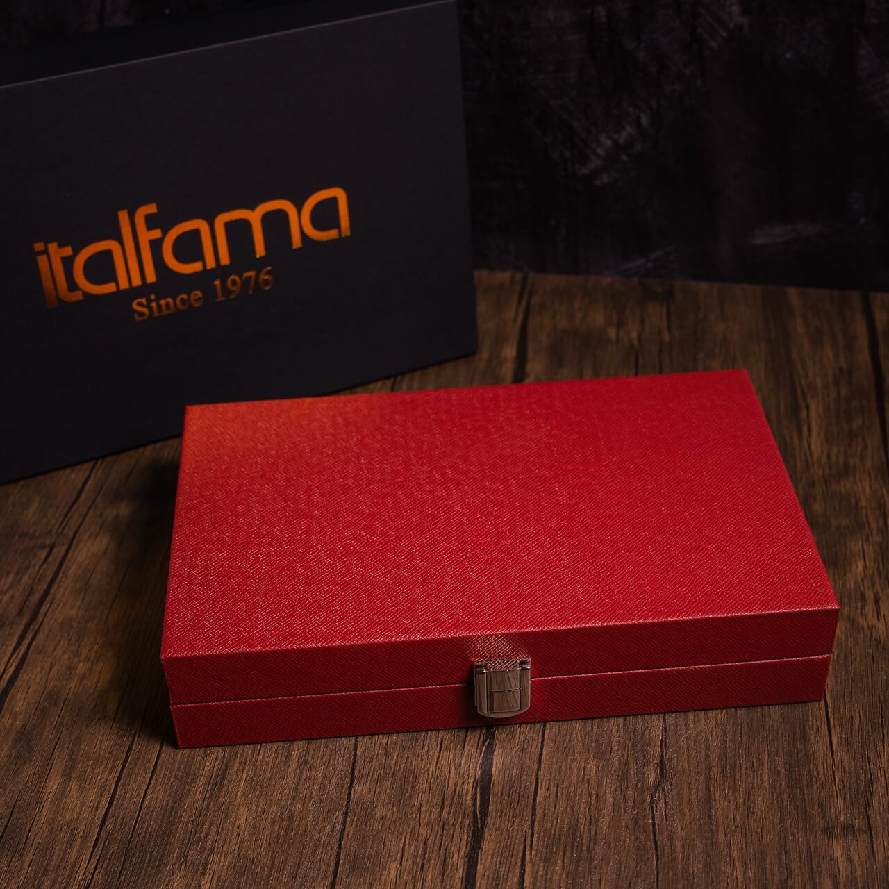 Deluxe Folding Leatherette Backgammon Case