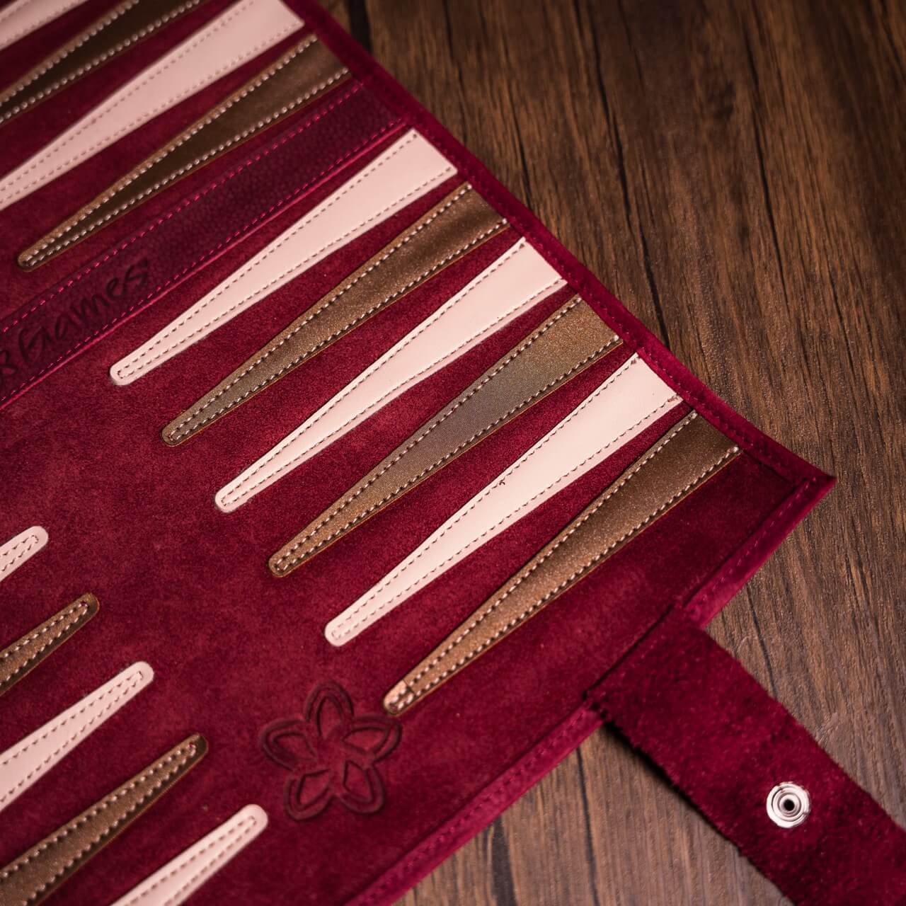 Roll-Up Nubuck Backgammon Set
