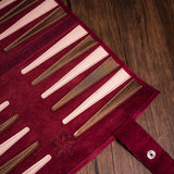 Roll-Up Nubuck Backgammon Set