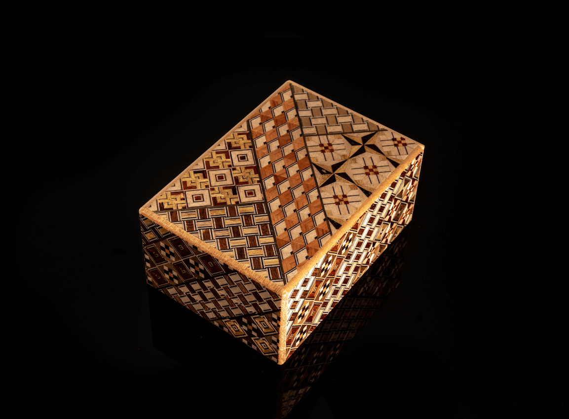 Yosegi Puzzle Boxes