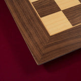 Walnut Barcelona Chess Board
