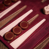 Roll-Up Nubuck Backgammon Set