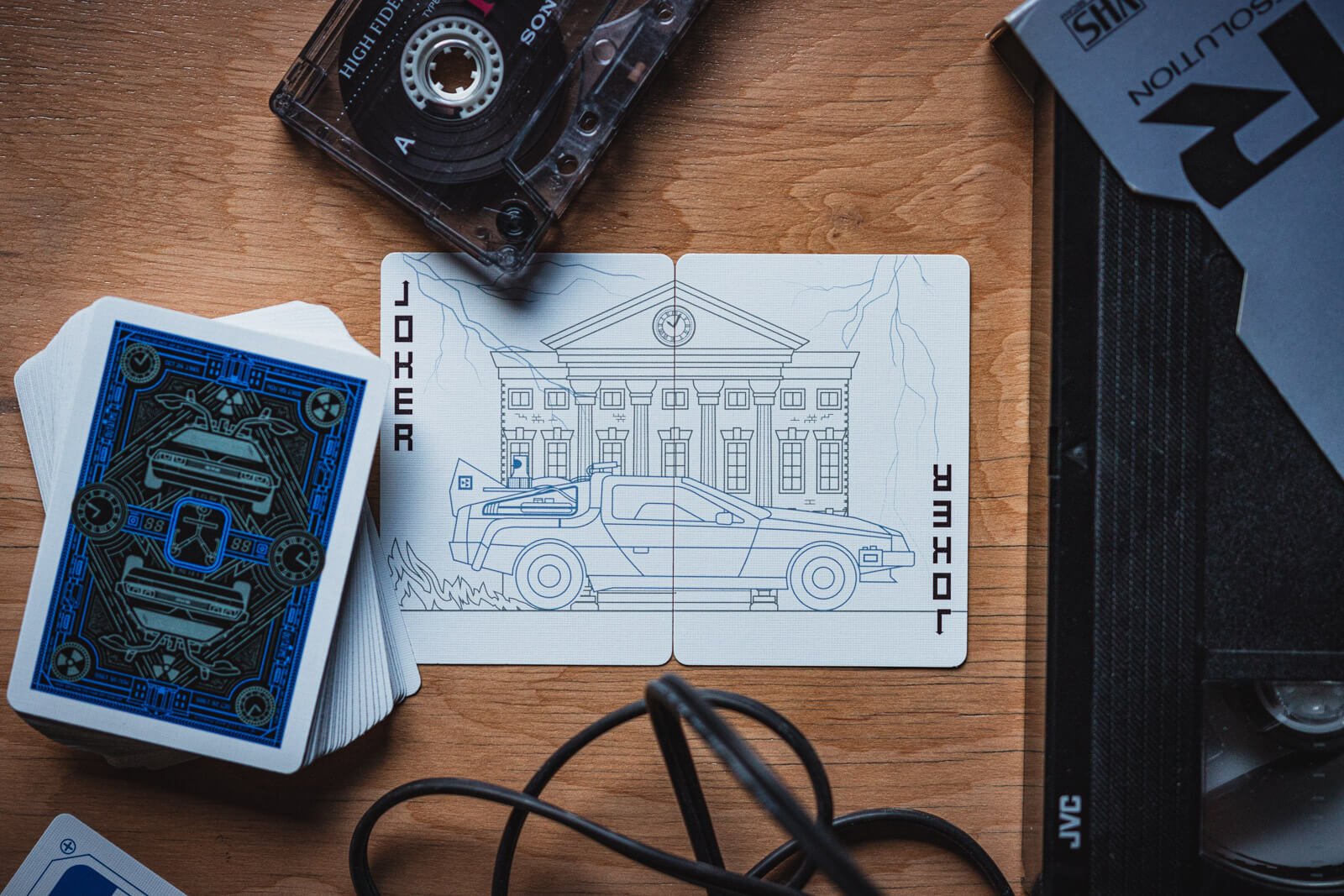 Bicycle Back To The Future Playing Cards