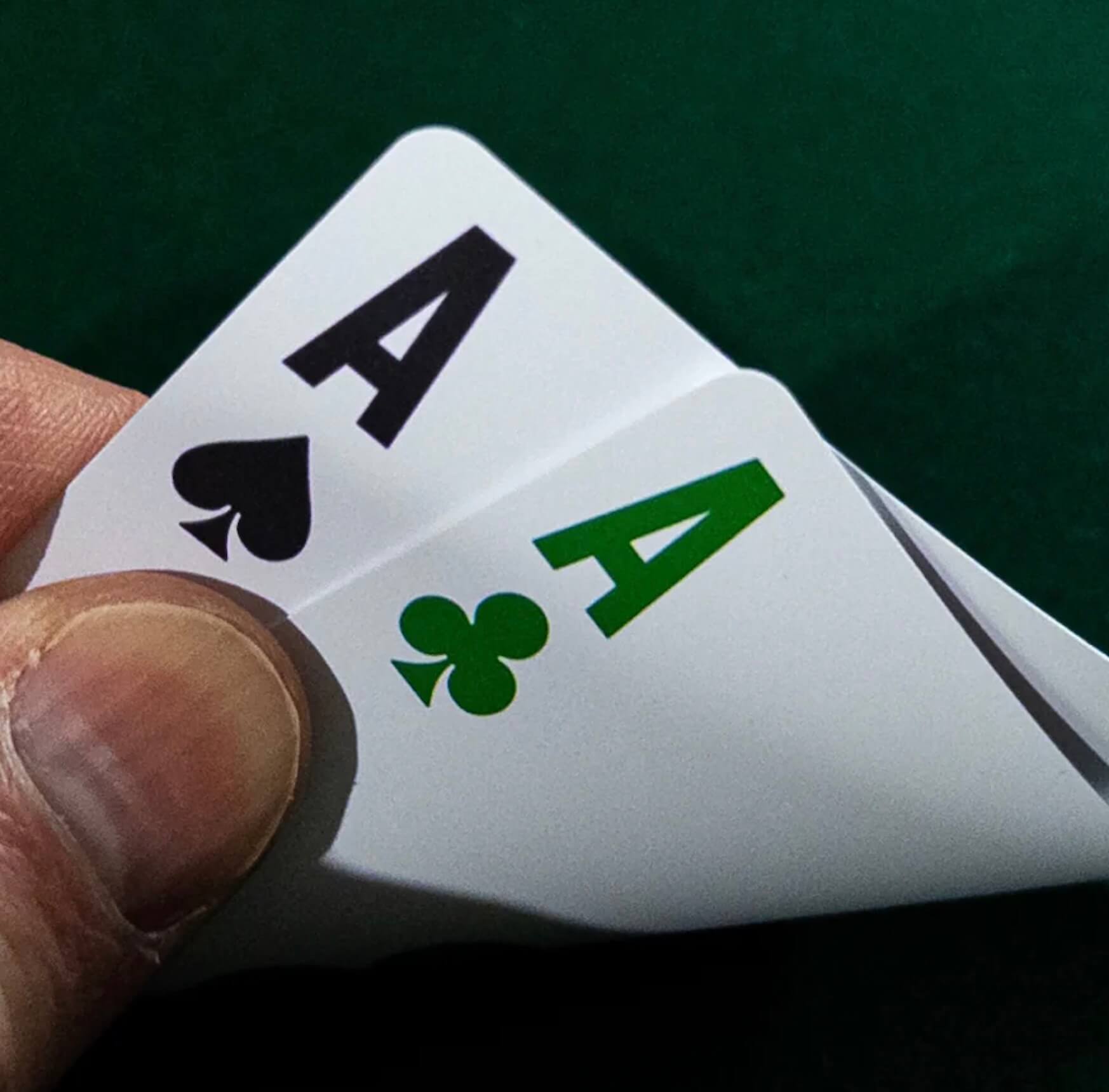 ACES Plastic Playing Cards Twin Set