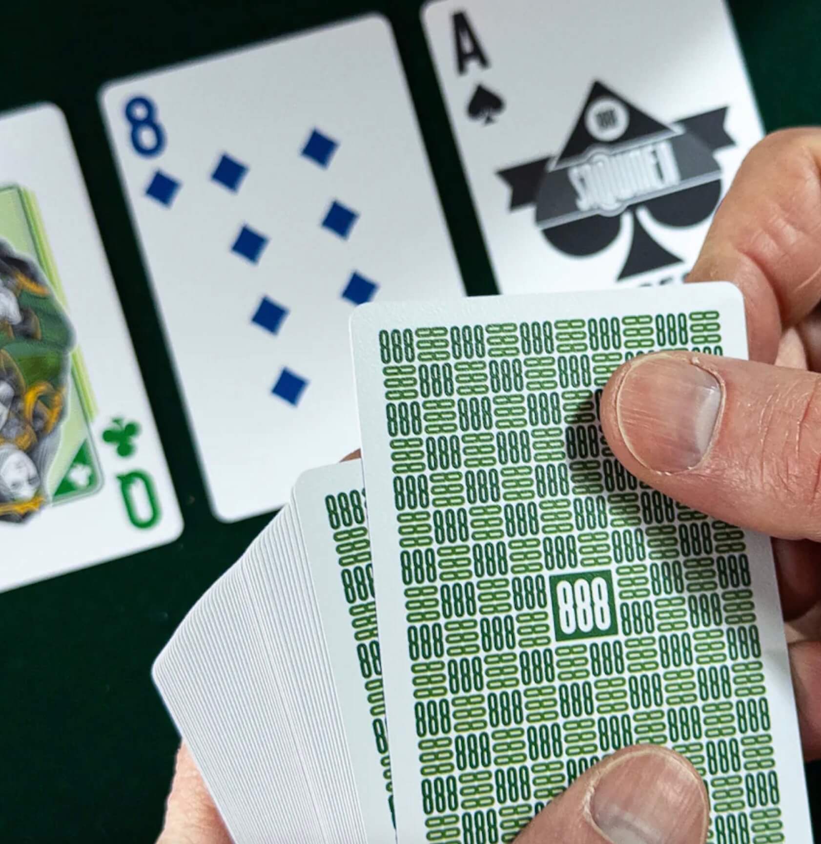 ACES Plastic Playing Cards Twin Set