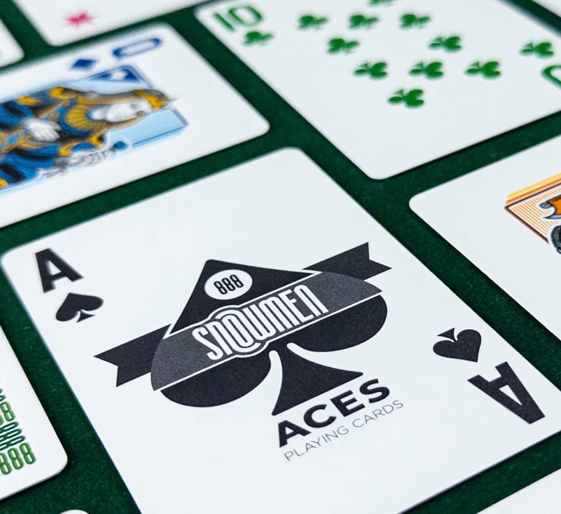 ACES Plastic Playing Cards Twin Set