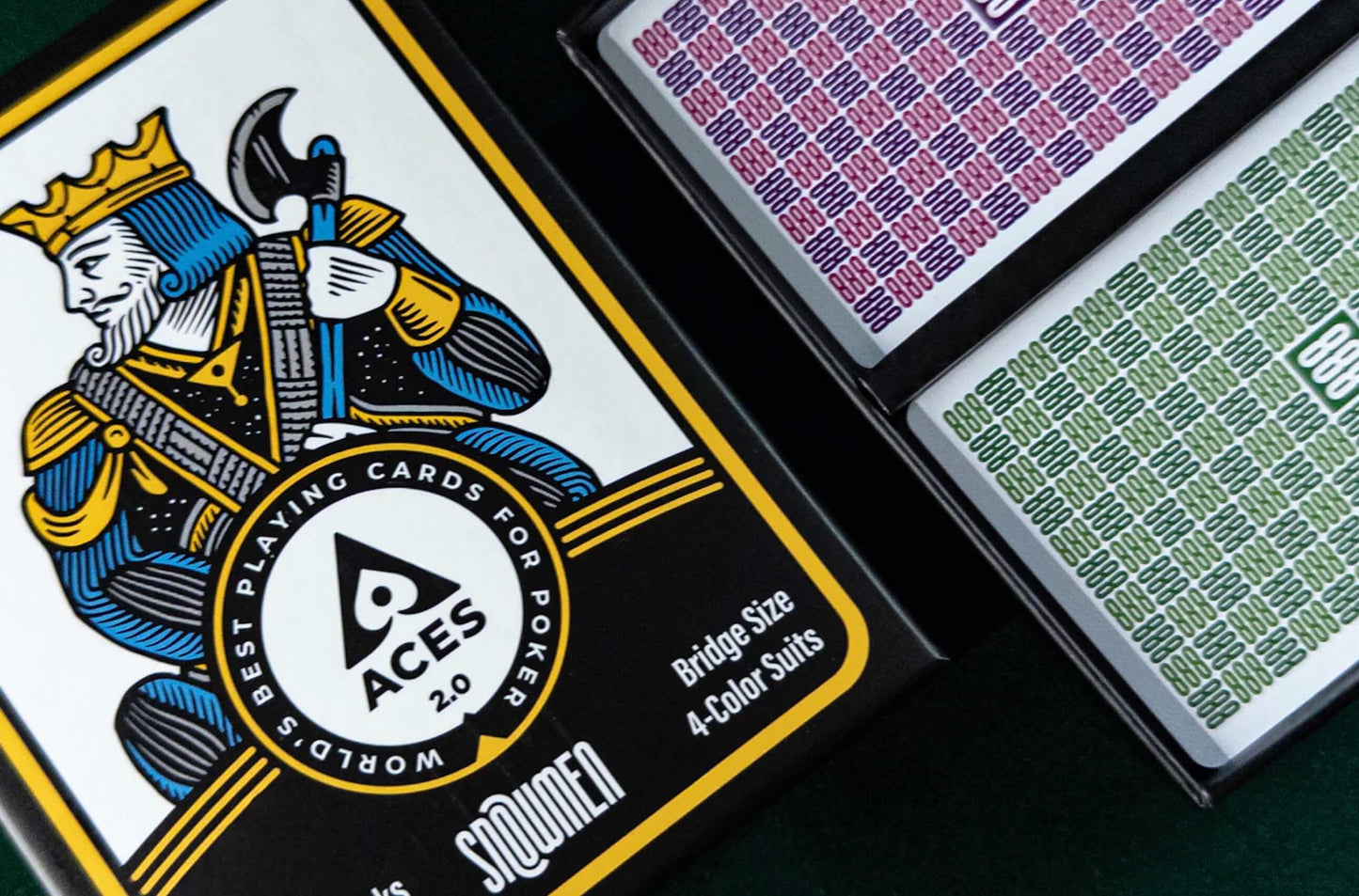 ACES Plastic Playing Cards Twin Set