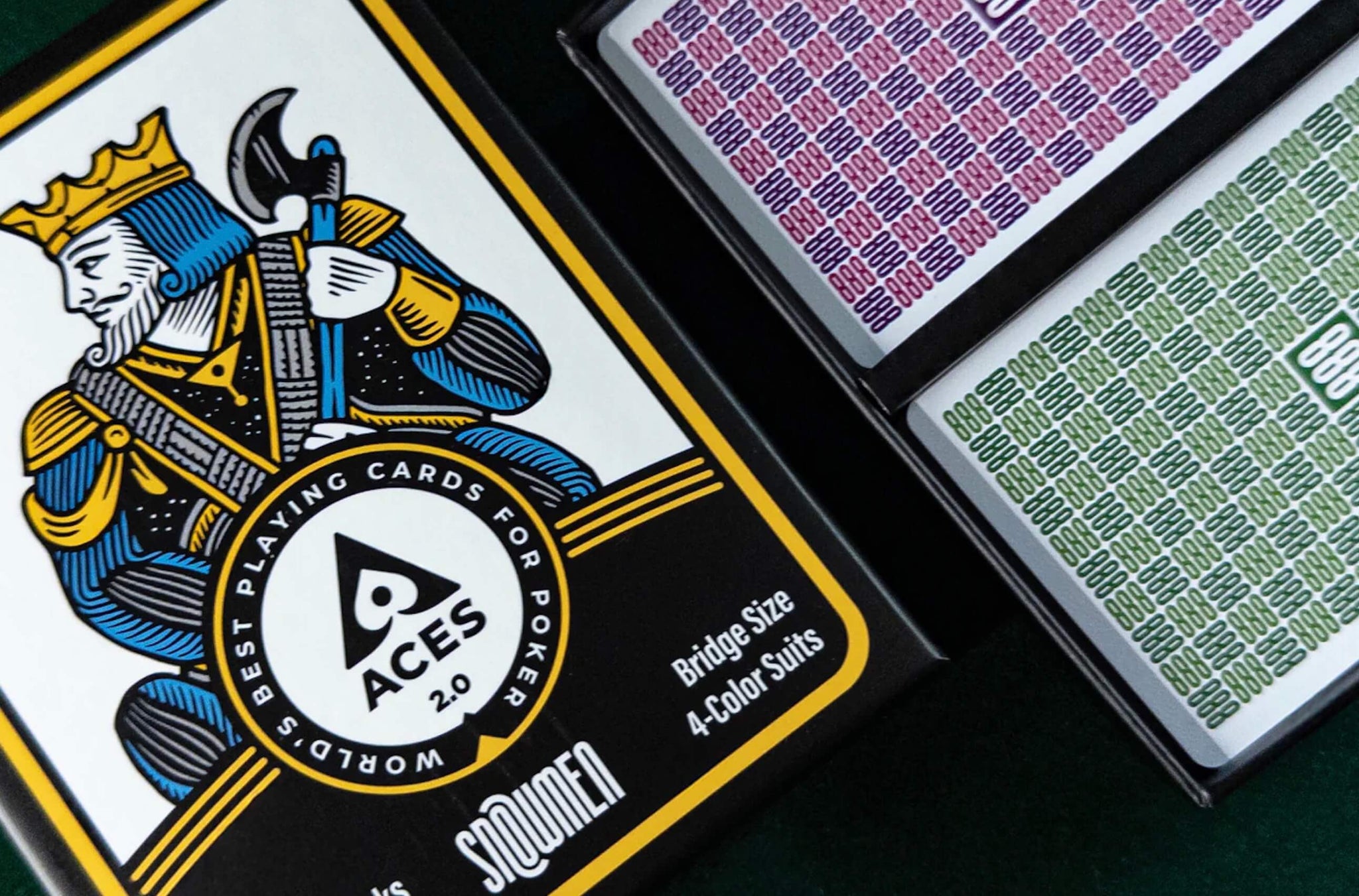 ACES Plastic Playing Cards Twin Set