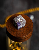 Amethyst Stone Dice