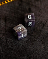 Amethyst Stone Dice