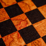 Ancient Map Chess Board