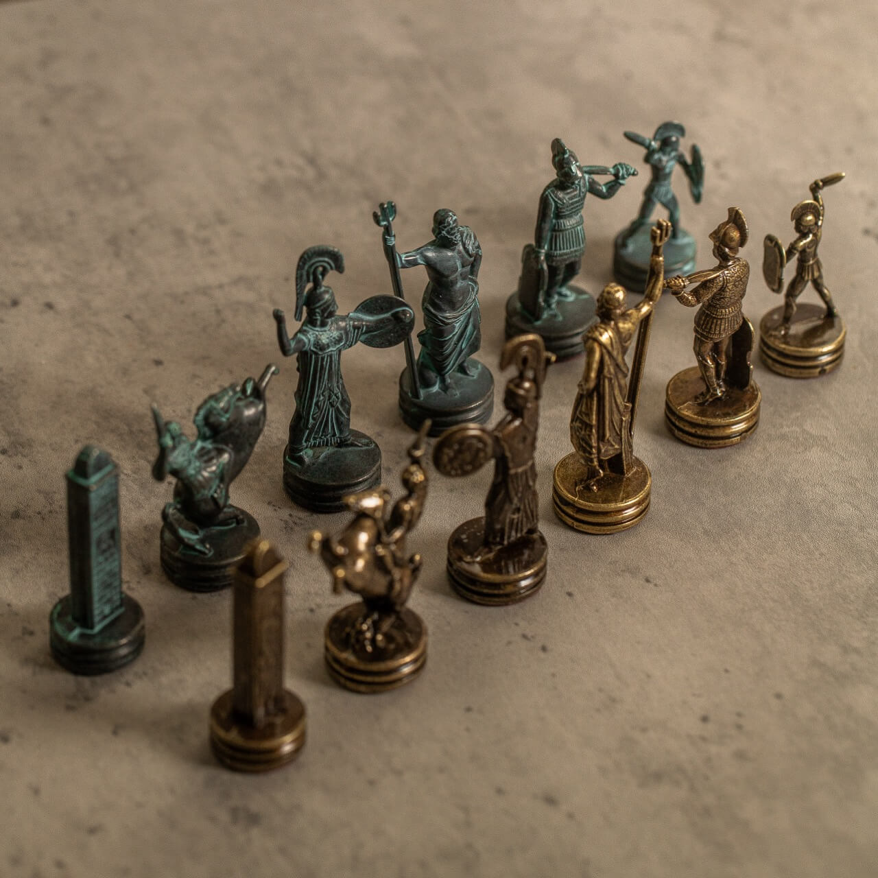 Greek Mythology Chess Pieces