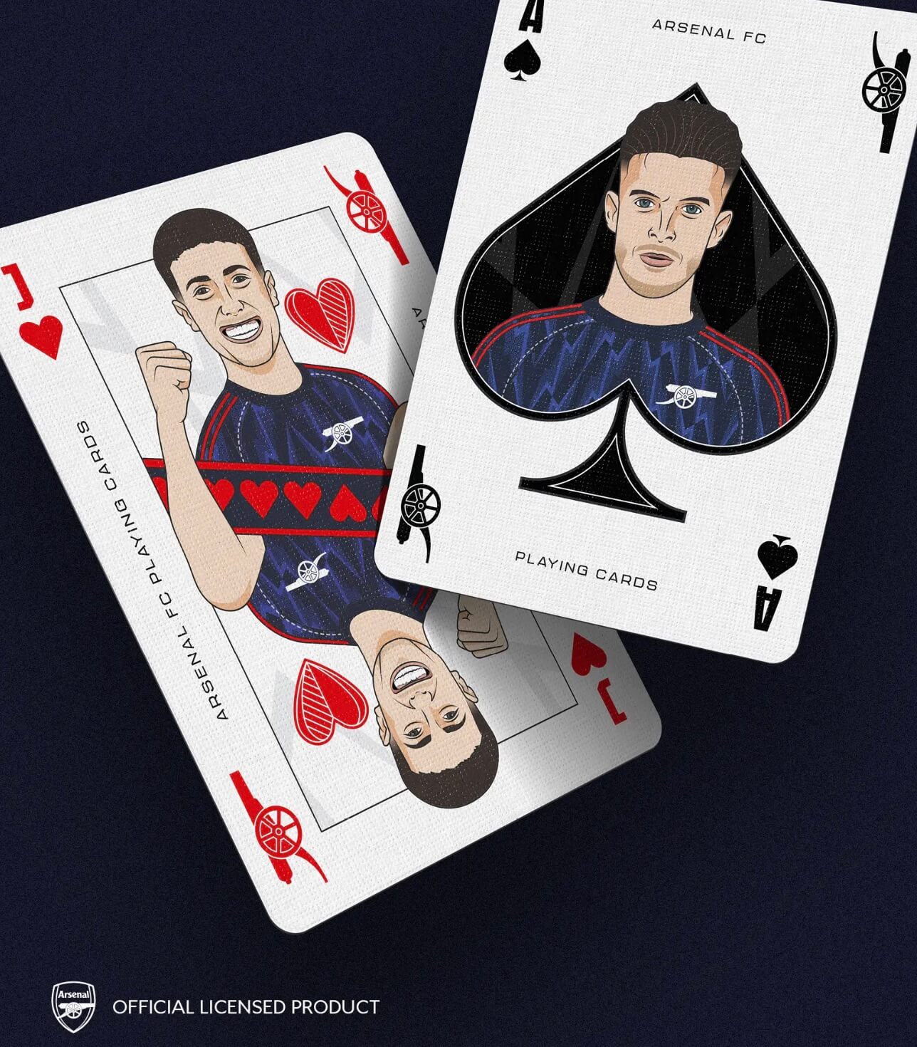 Arsenal Playing Cards: Away Edition