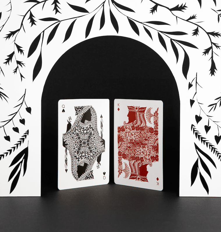 Papercuts Playing Cards