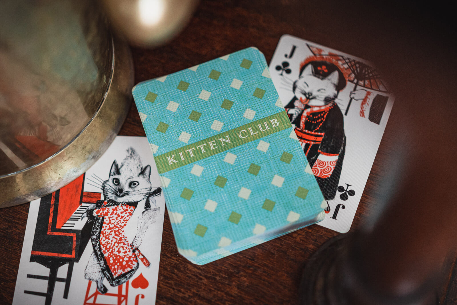 Kitten Club Playing Cards