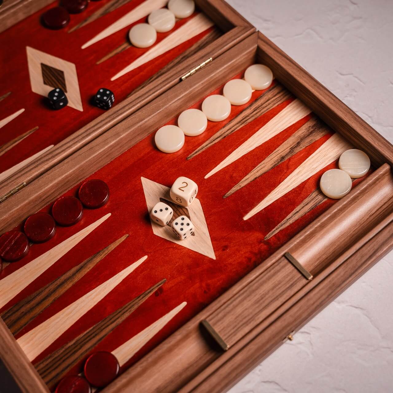 Walnut & Oak Backgammon Sets