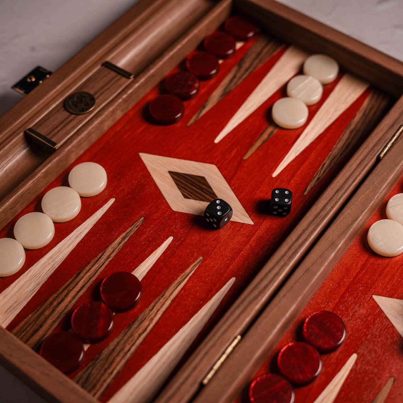 Walnut & Oak Backgammon Sets