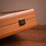 Olive Burl Backgammon Set