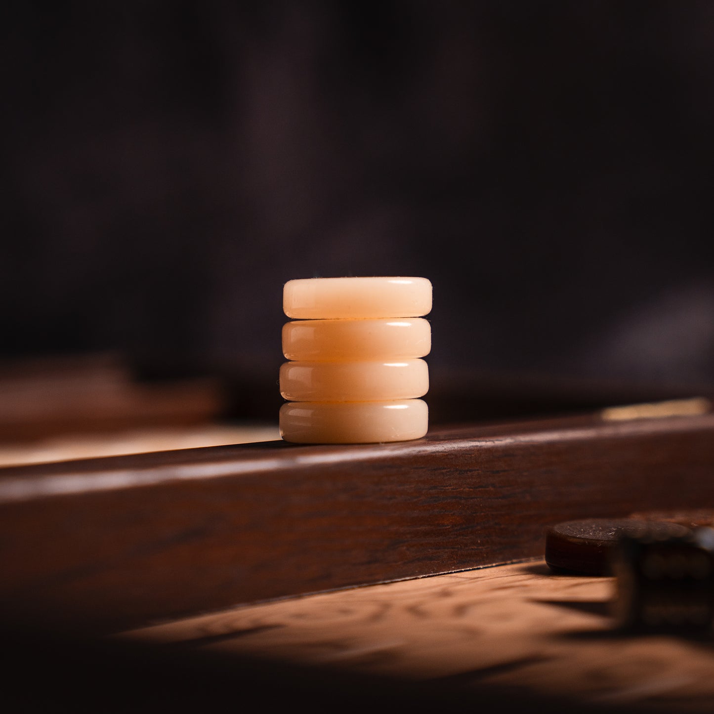 Walnut Burl Backgammon Set