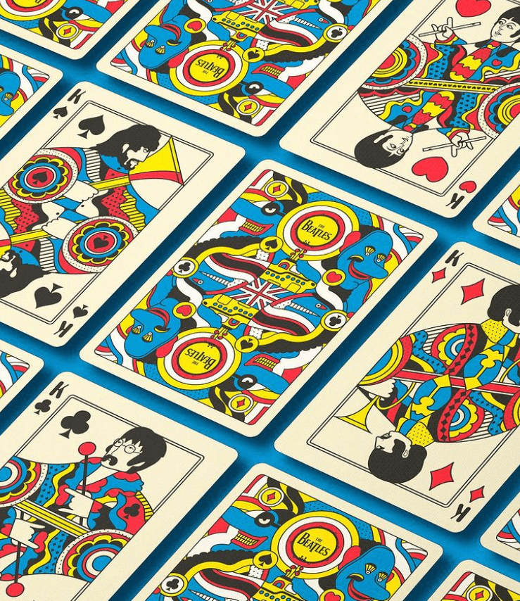 Yellow Submarine Playing Cards