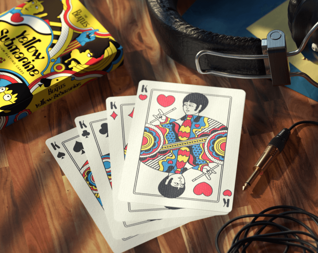 Yellow Submarine Playing Cards