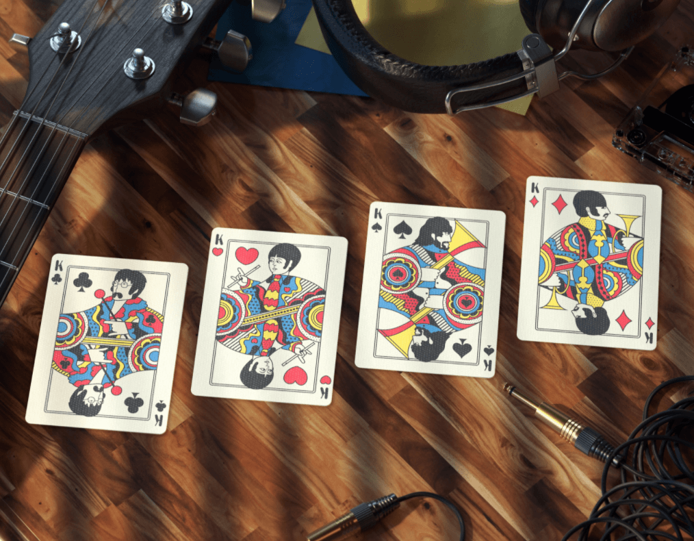 Yellow Submarine Playing Cards