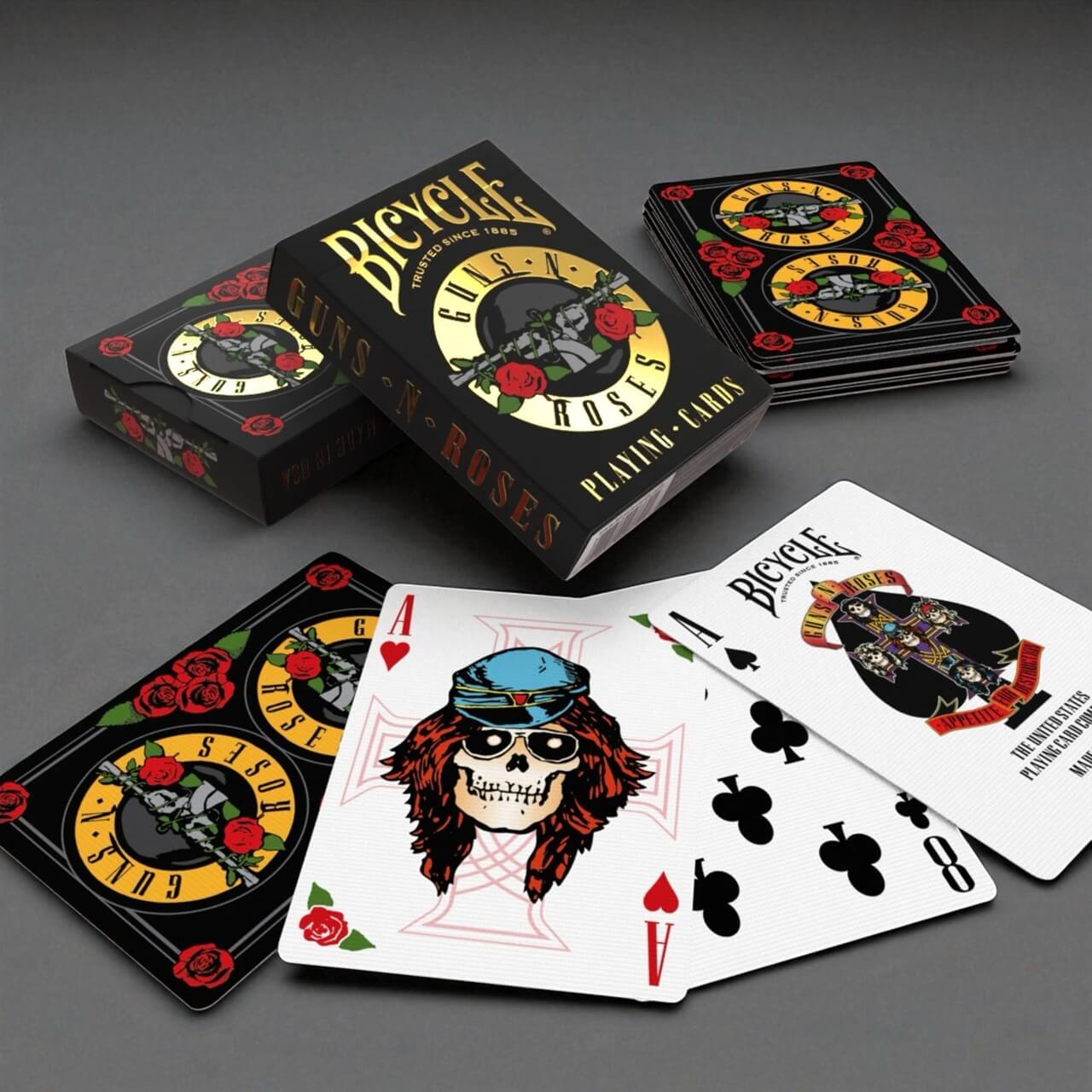 Bicycle Guns N' Roses Playing Cards