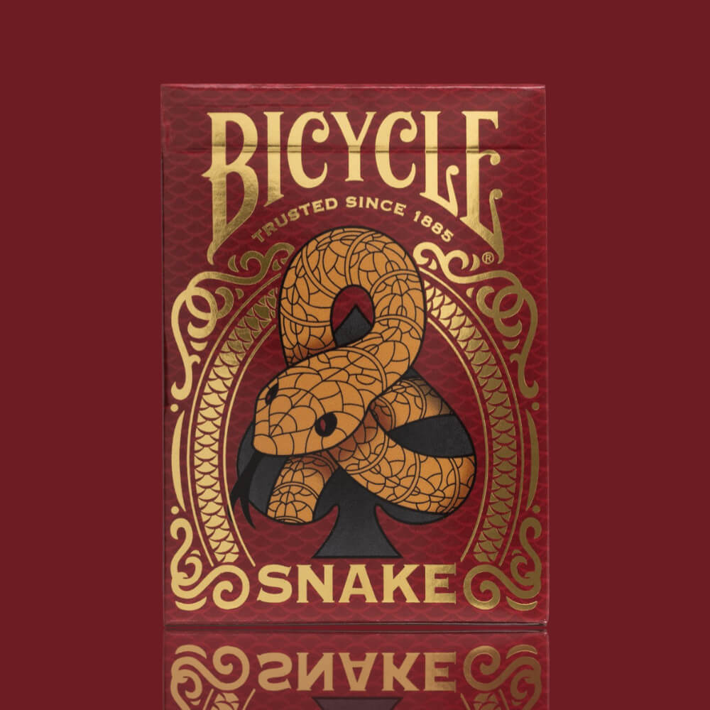 Bicycle Snake Playing Cards