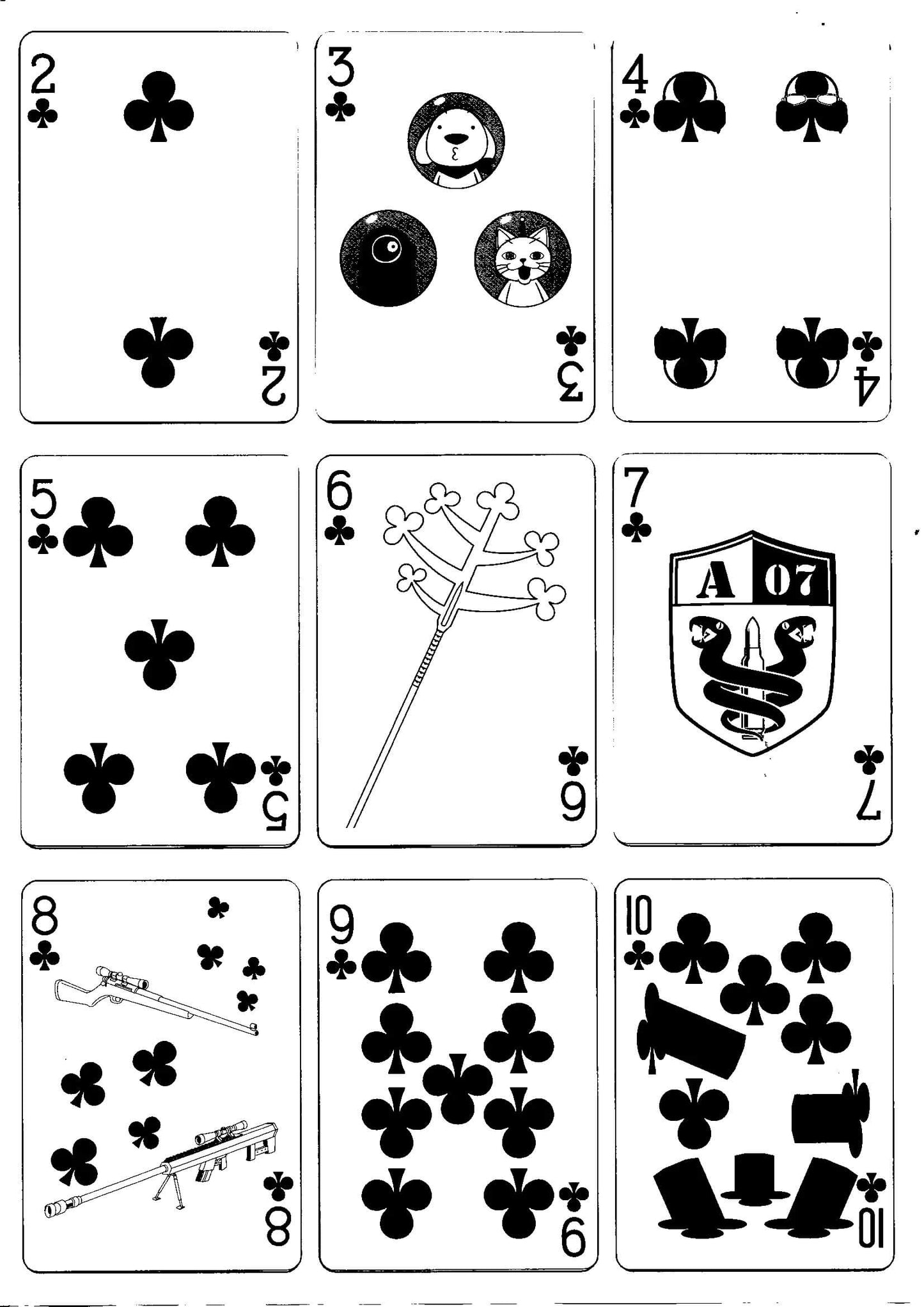Bicycle World Trigger Playing Cards