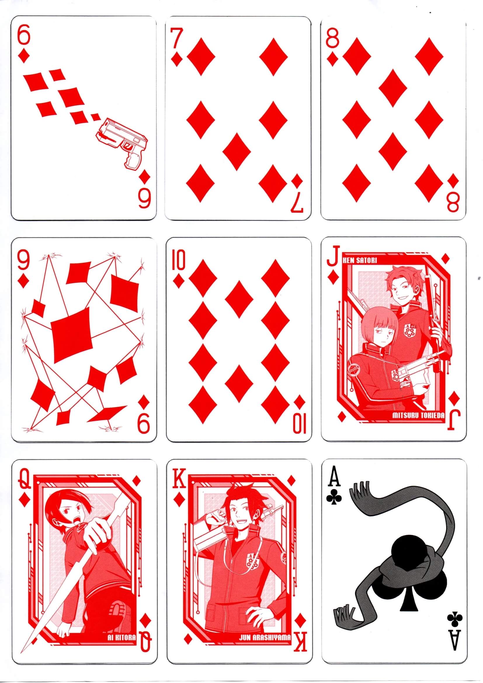 Bicycle World Trigger Playing Cards