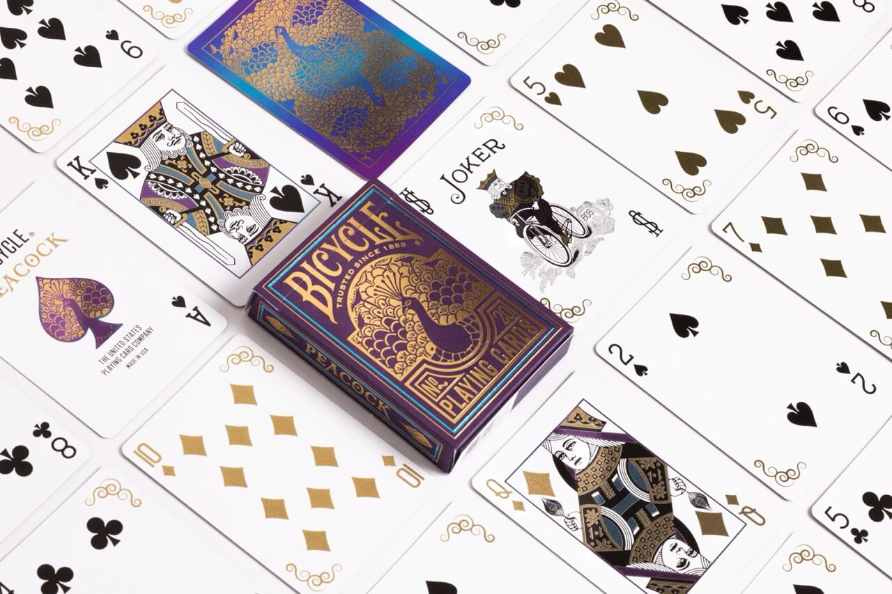 Bicycle Peacock Playing Cards