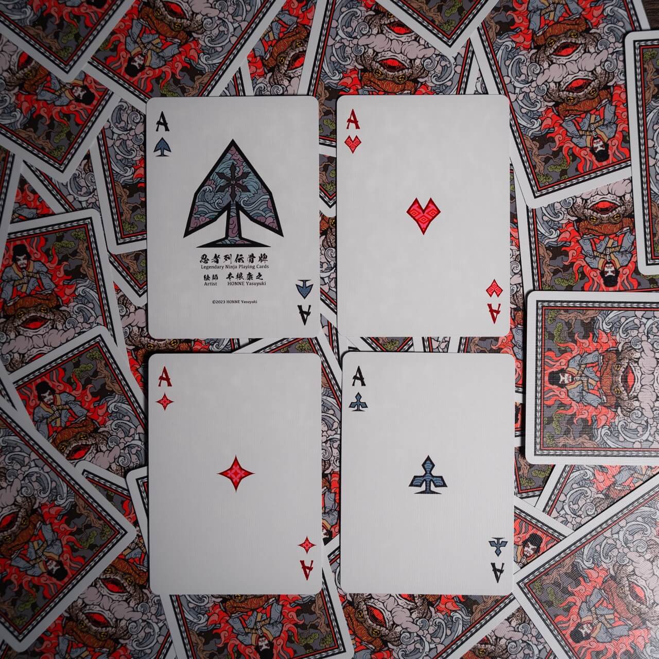 Bicycle Legendary Ninjas Playing Cards