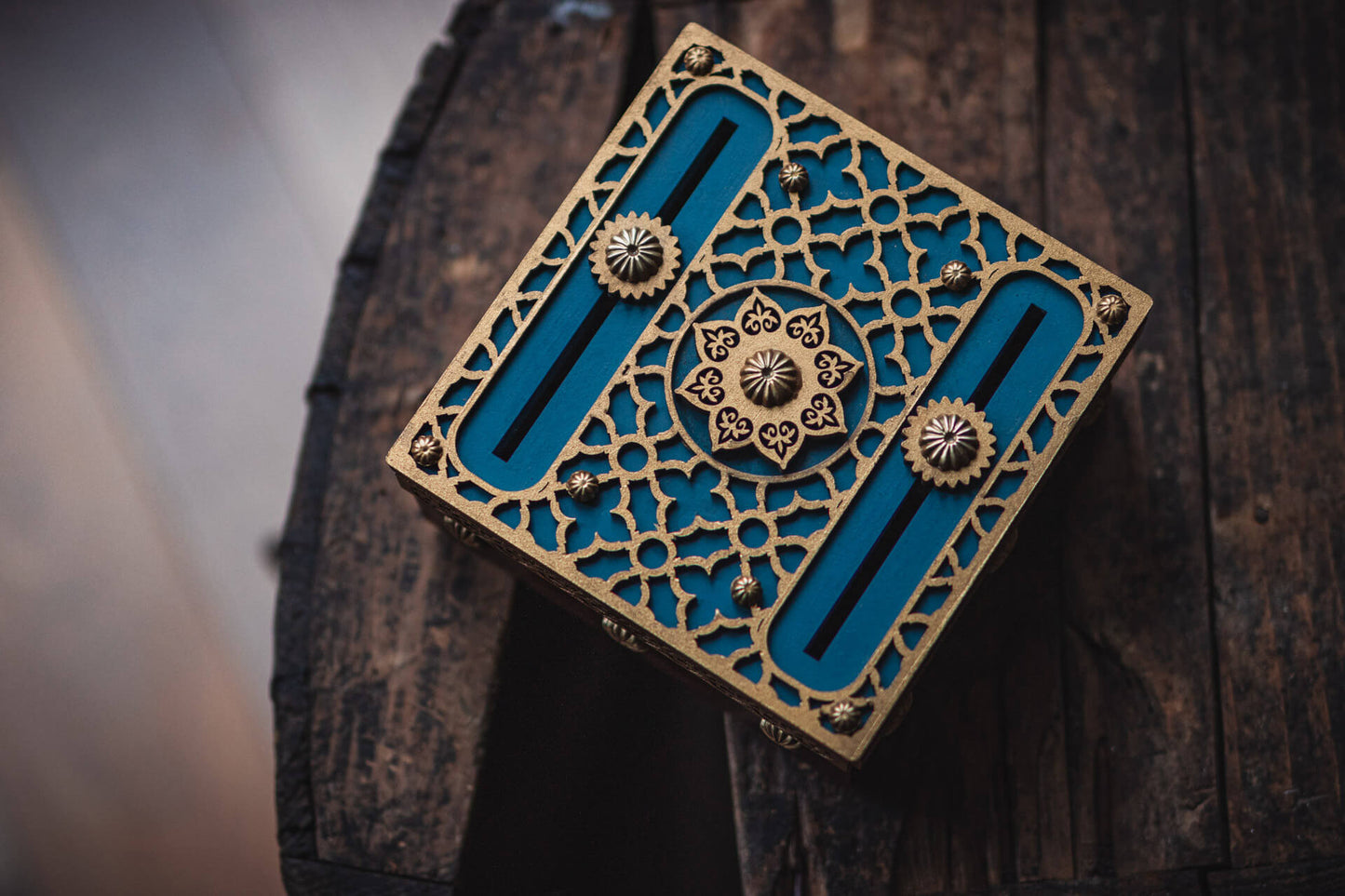 Blue Dragon Puzzle Box