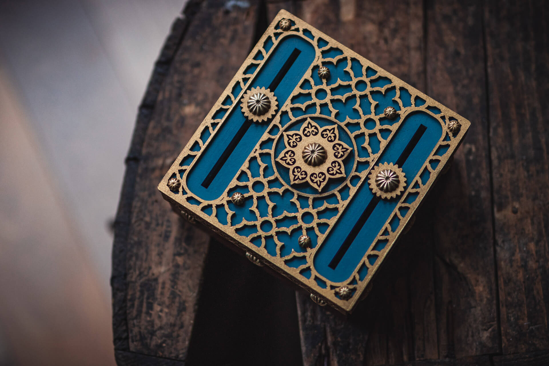 Blue Dragon Puzzle Box