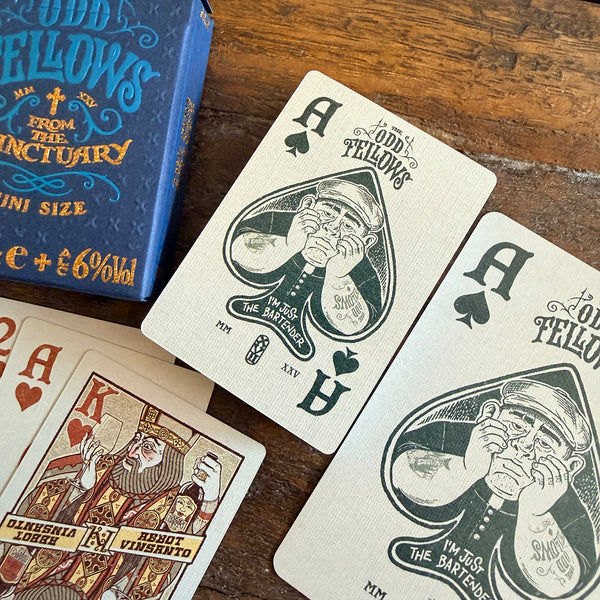 Brother McPint Playing Cards