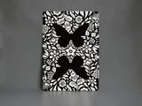 Butterfly Workers Black Playing Cards