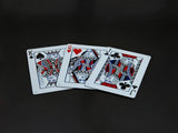 Butterfly Workers Black Playing Cards
