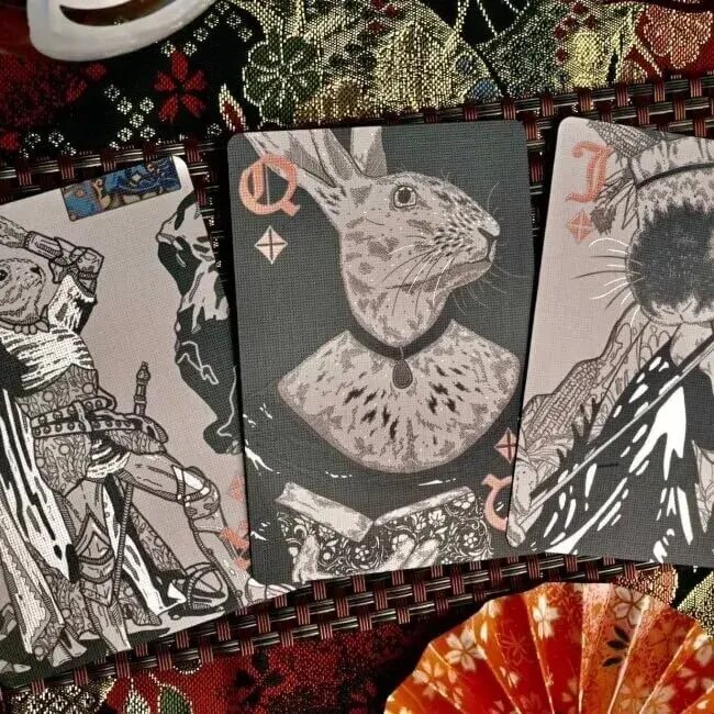 Castle In the Sky Playing Cards: Silver Lining Edition
