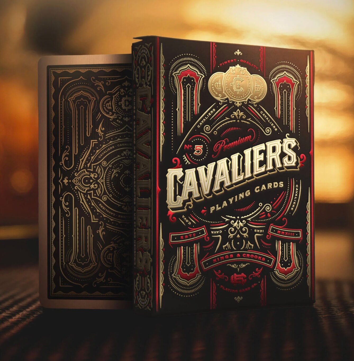 Cavaliers Playing Cards