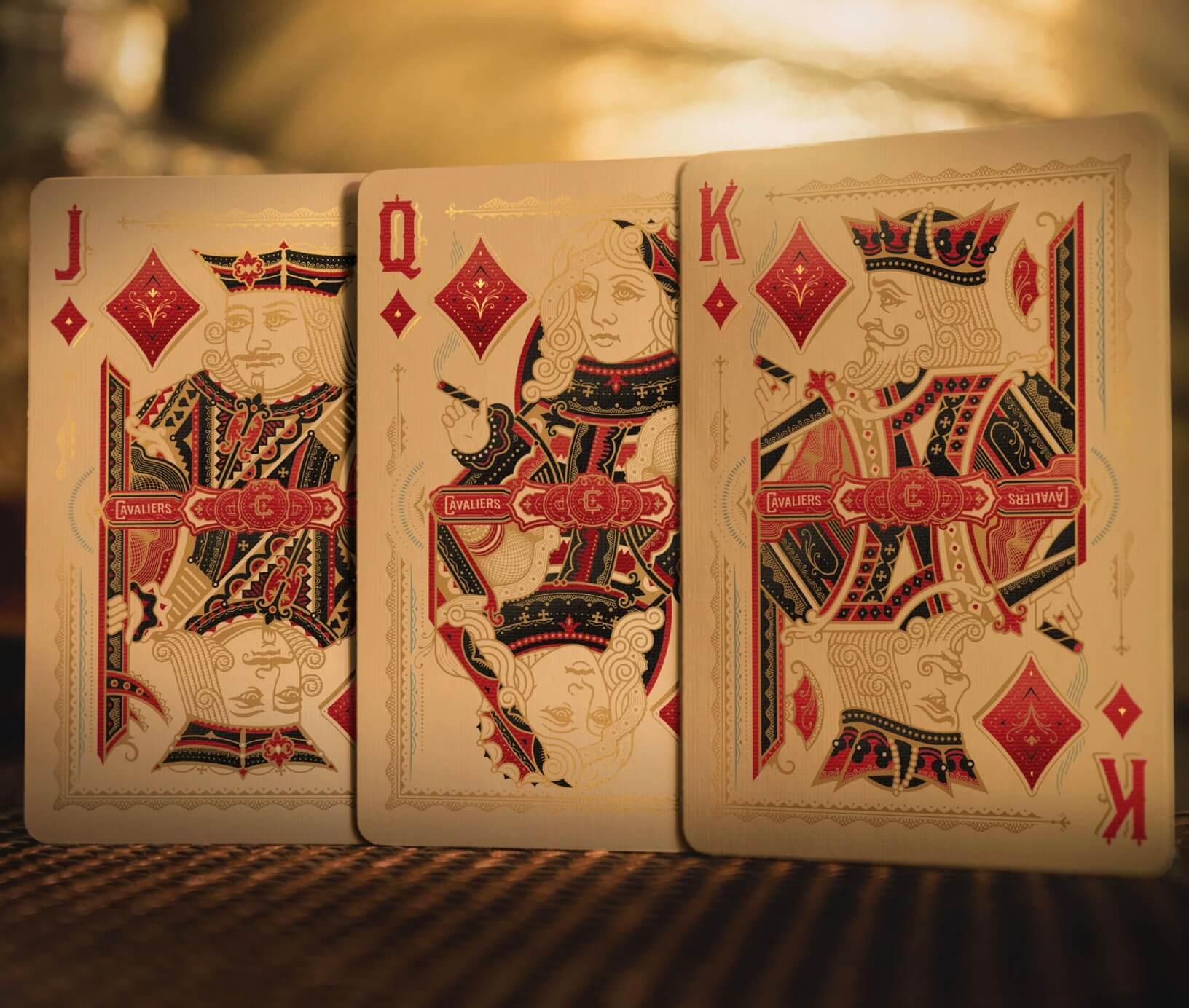 Cavaliers Playing Cards