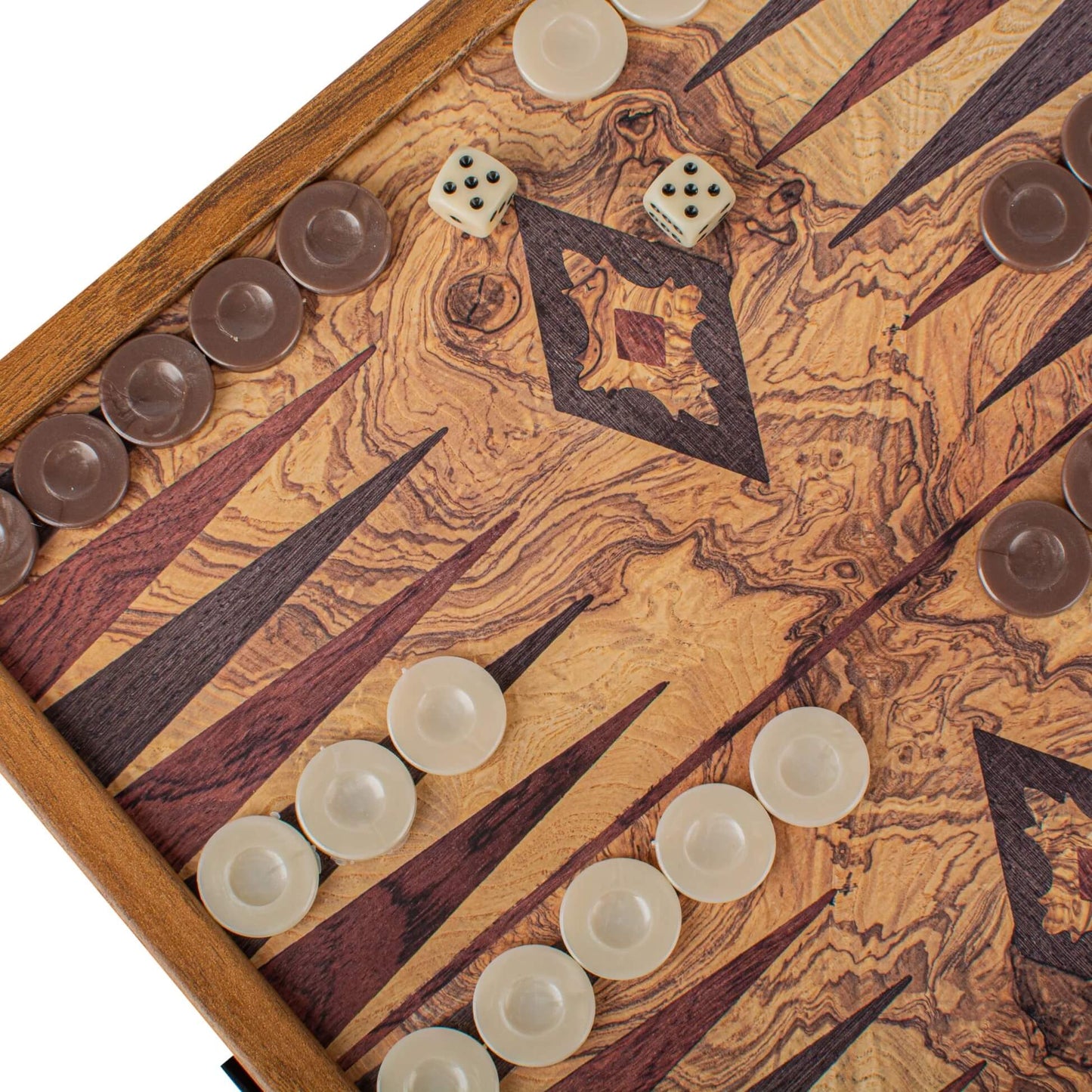 Chess & Backgammon Combo Game Set