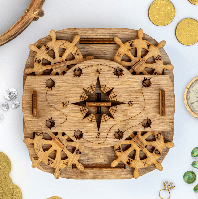 Davy Jones Locker Cluebox Puzzle