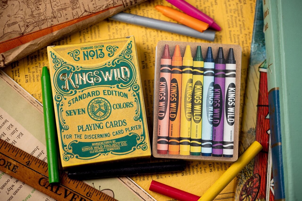 Crayon Playing Cards