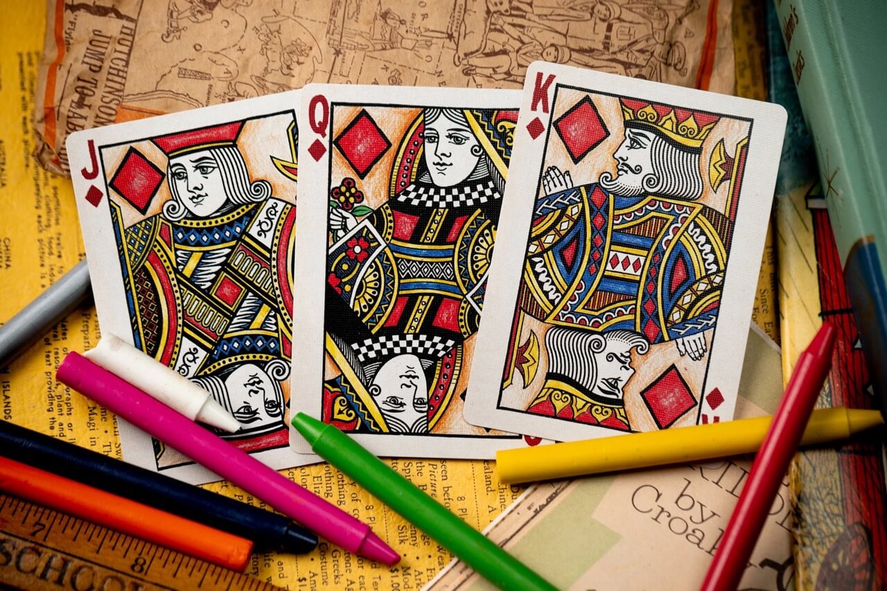 Crayon Playing Cards