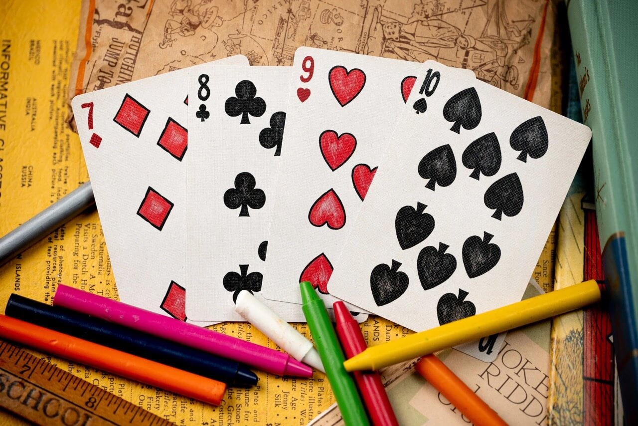 Crayon Playing Cards